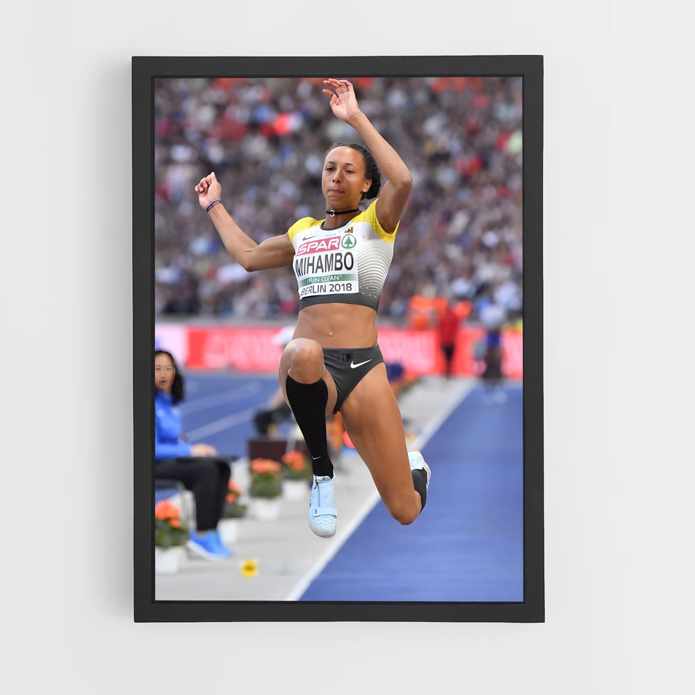Poster Saut de l'Étoile – affiche Athlétisme (vue 2)
